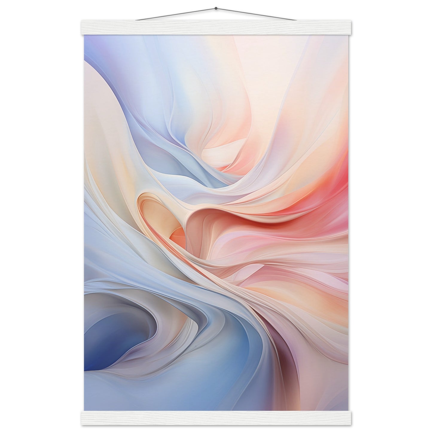 Abstract Swirl Poster with Hanger