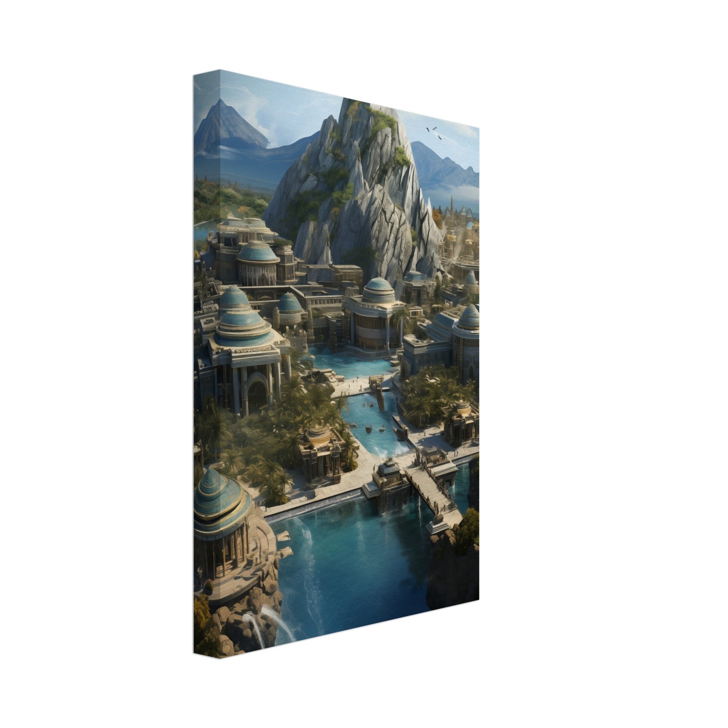 Golden Age Atlantea Canvas