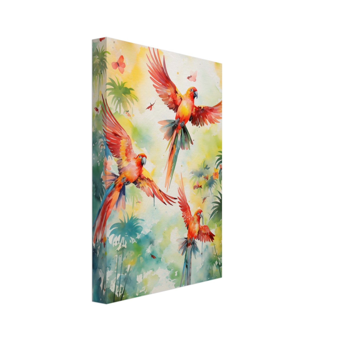 Feathered Palette Canvas