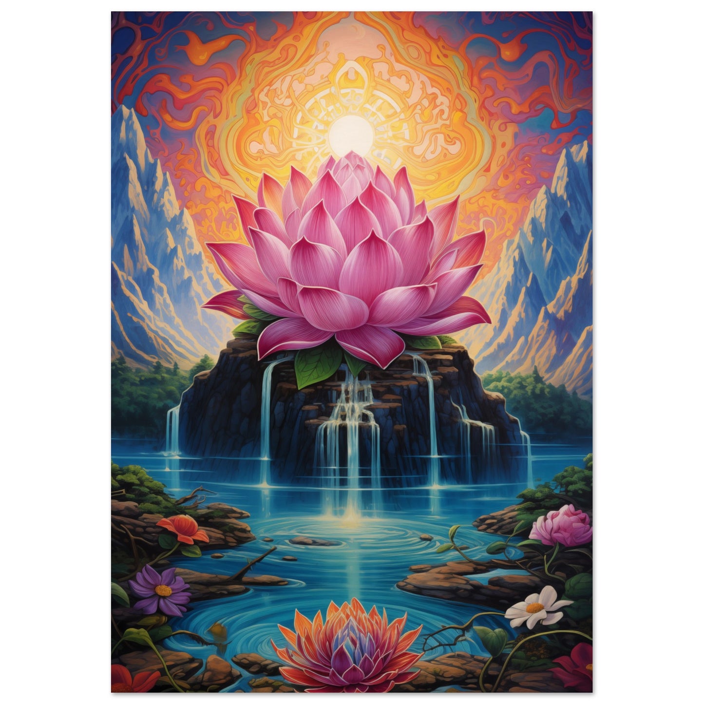 Lotus Blossom Poster