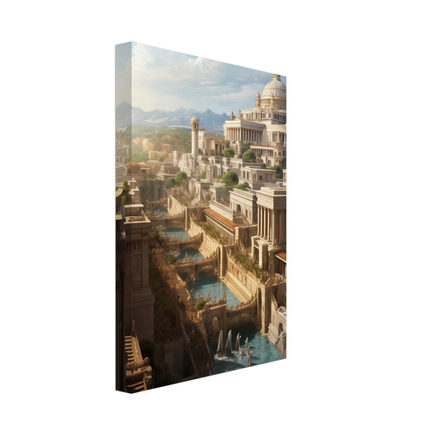 Ancient Roman City Canvas