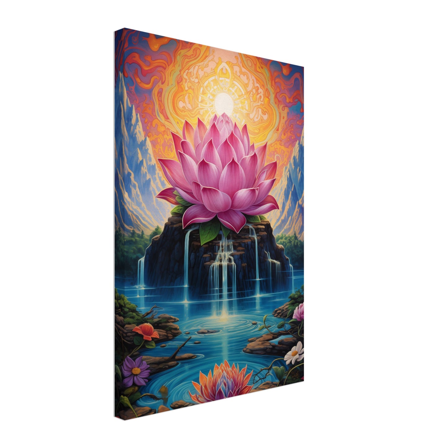 Lotus Blossom Canvas