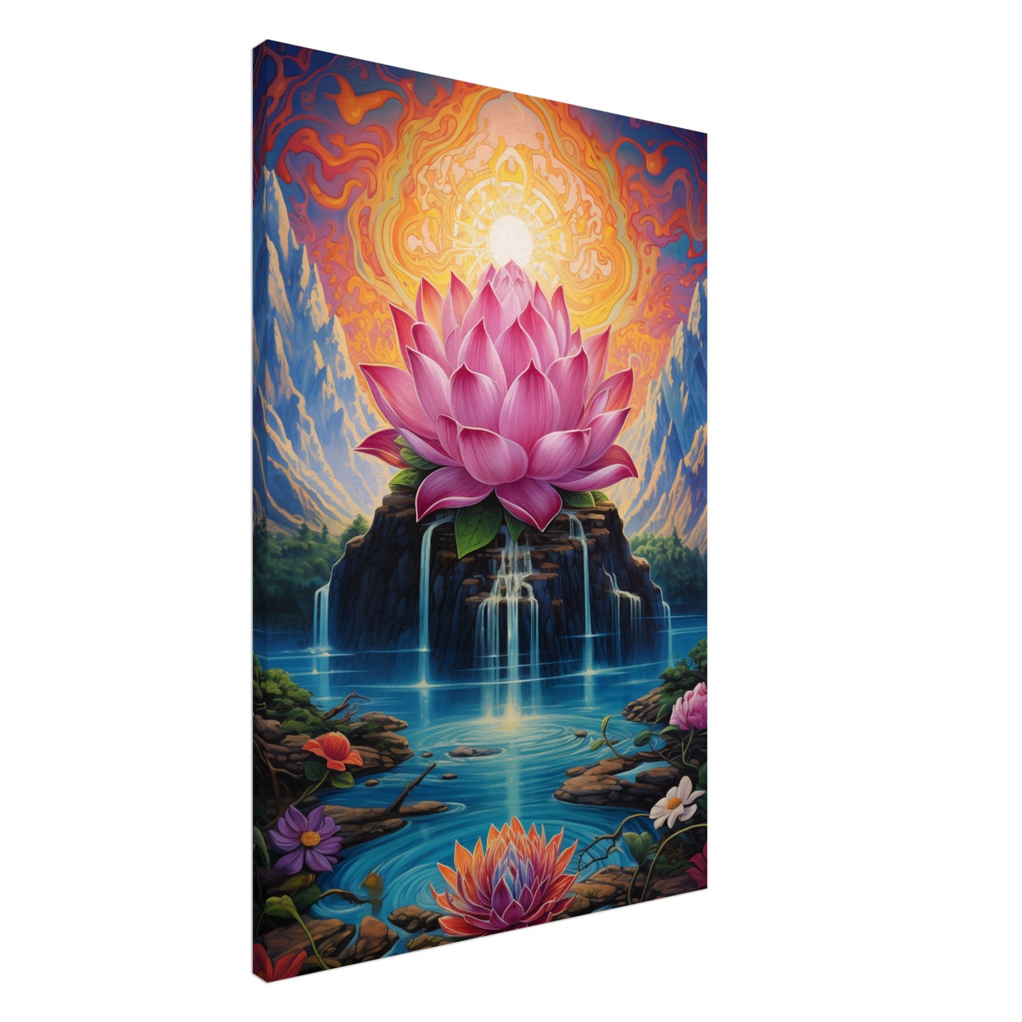 Lotus Blossom Canvas