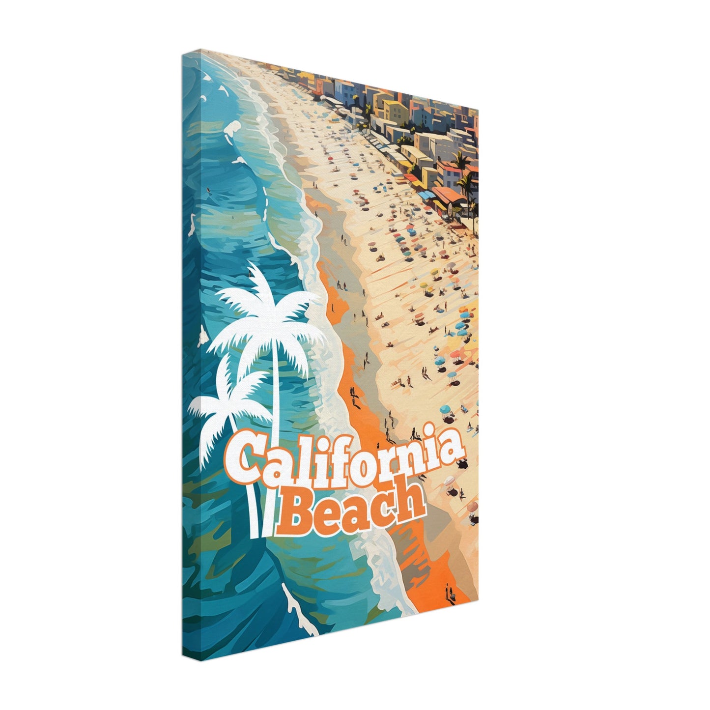 California Beach Canvas