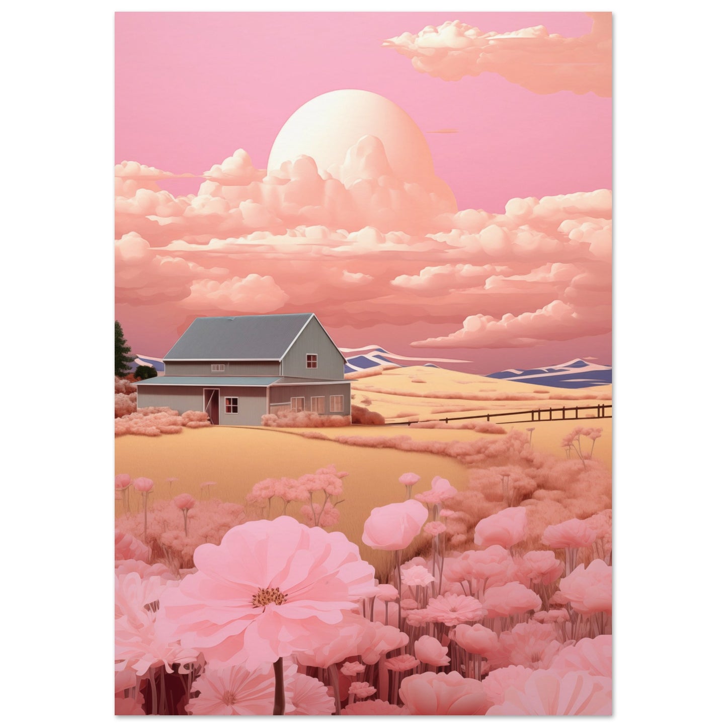 Bubblegum Farm Poster