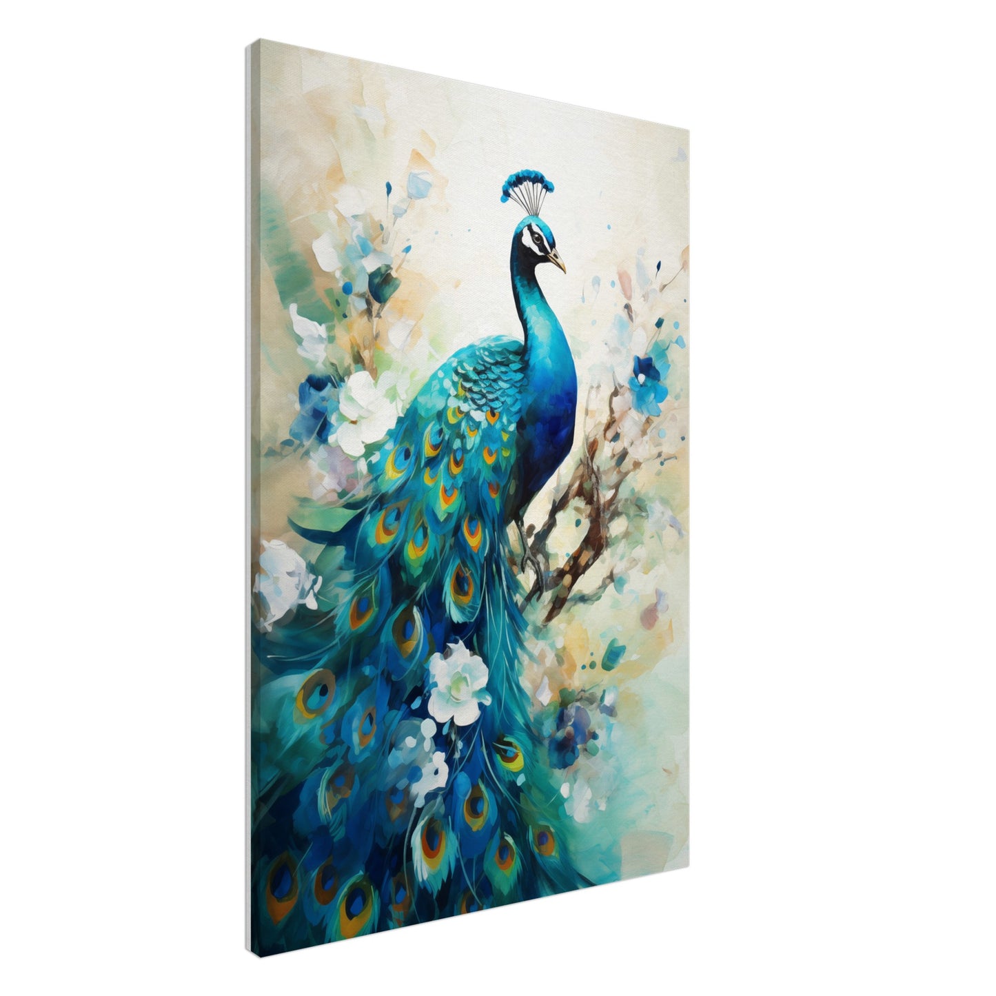 Peacock Dreams Canvas