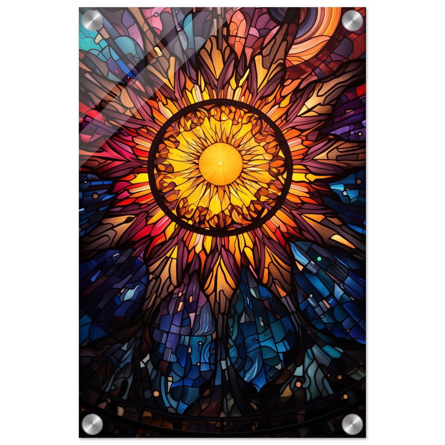 Sun Burst Acrylic Print