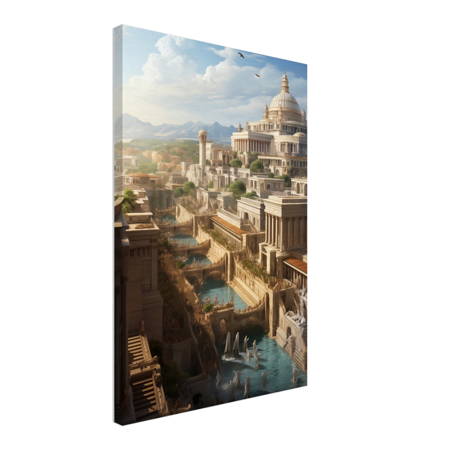 Ancient Roman City Canvas