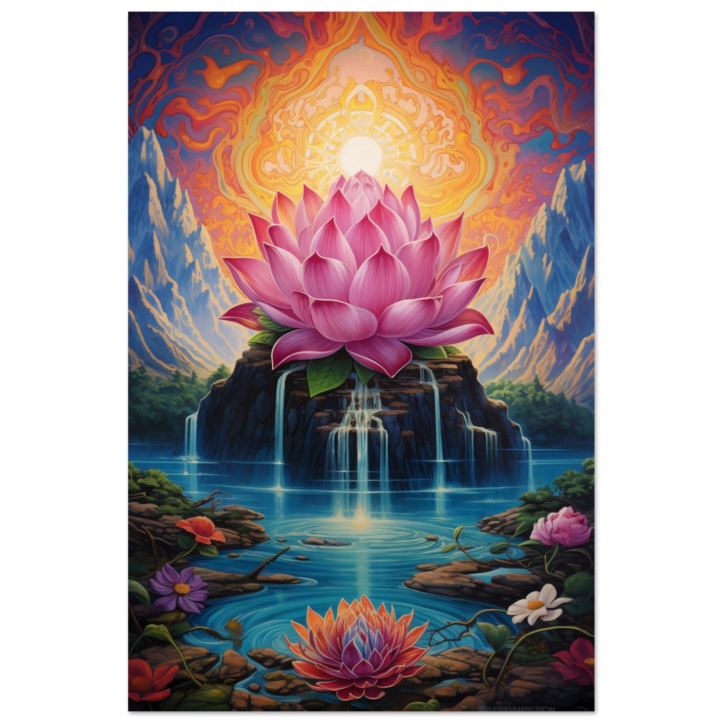 Lotus Blossom Poster