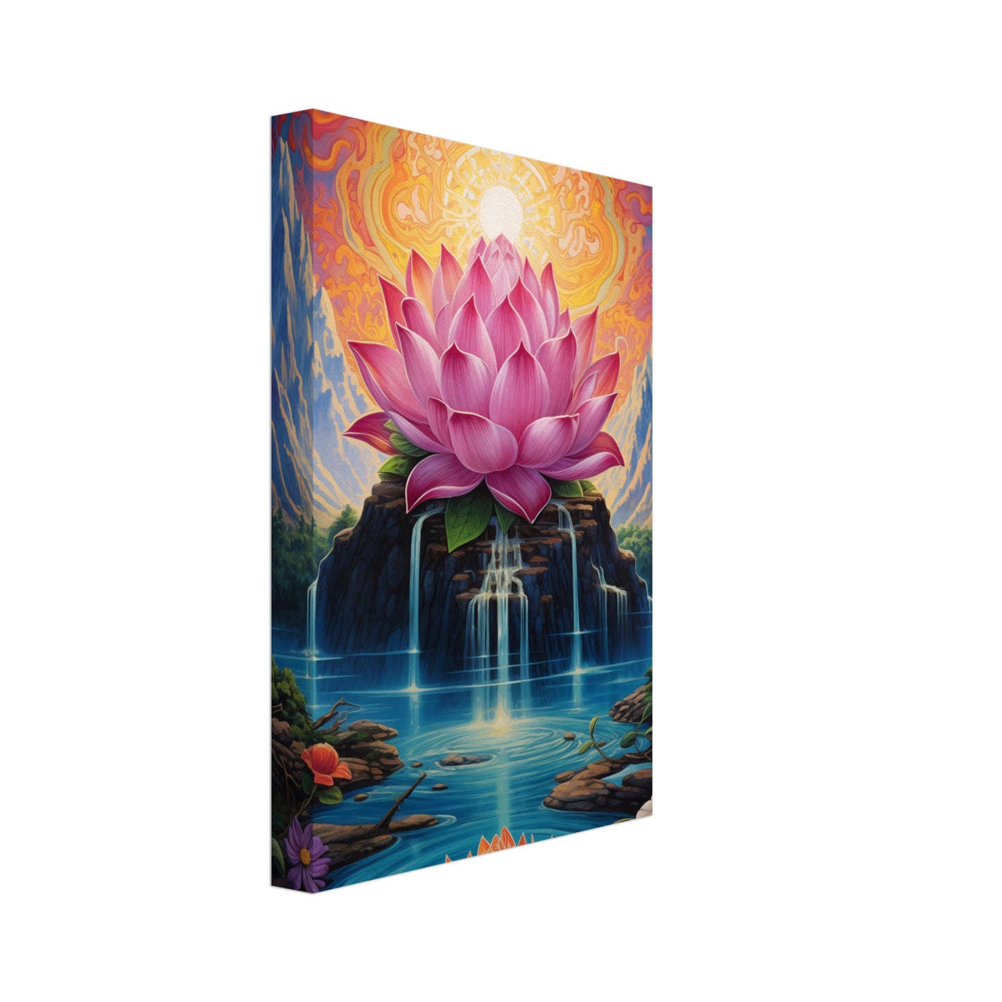 Lotus Blossom Canvas