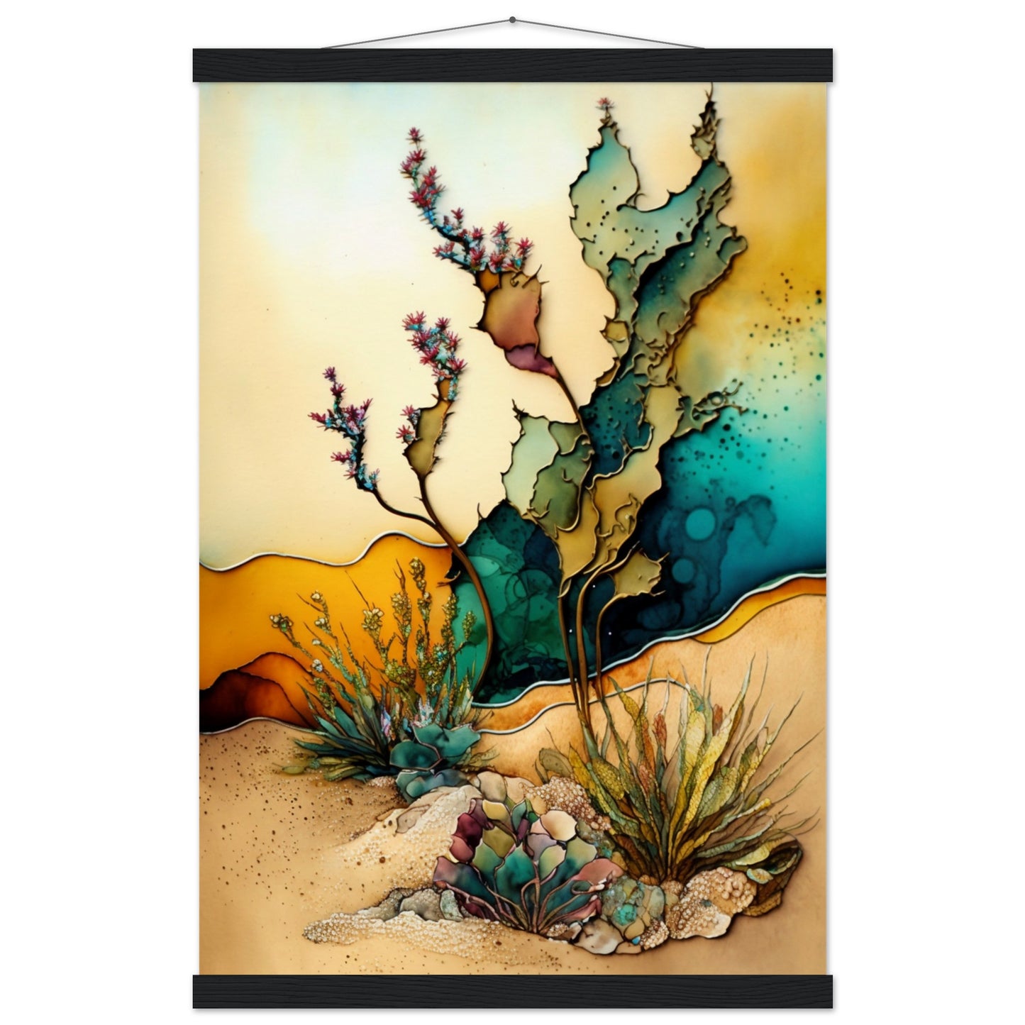 Desert Dream Treats Poster with Hanger