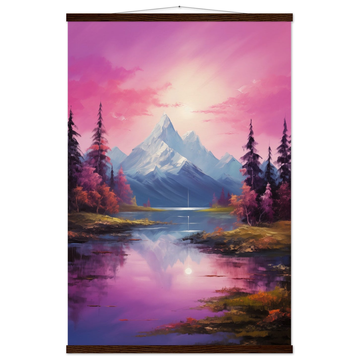 Fantasy Landscape Poster with Hanger