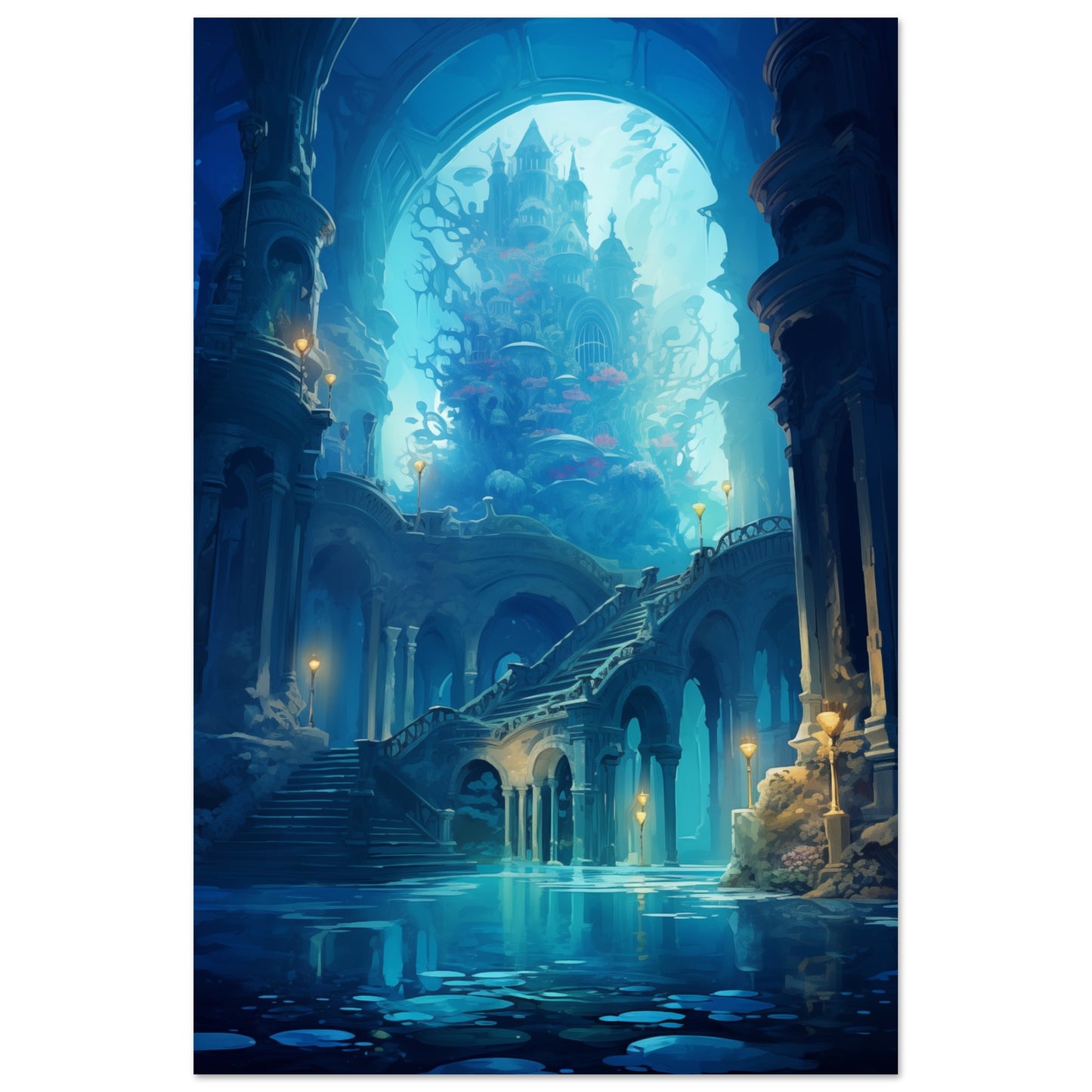 Enchanted Abyss Aluminum Print