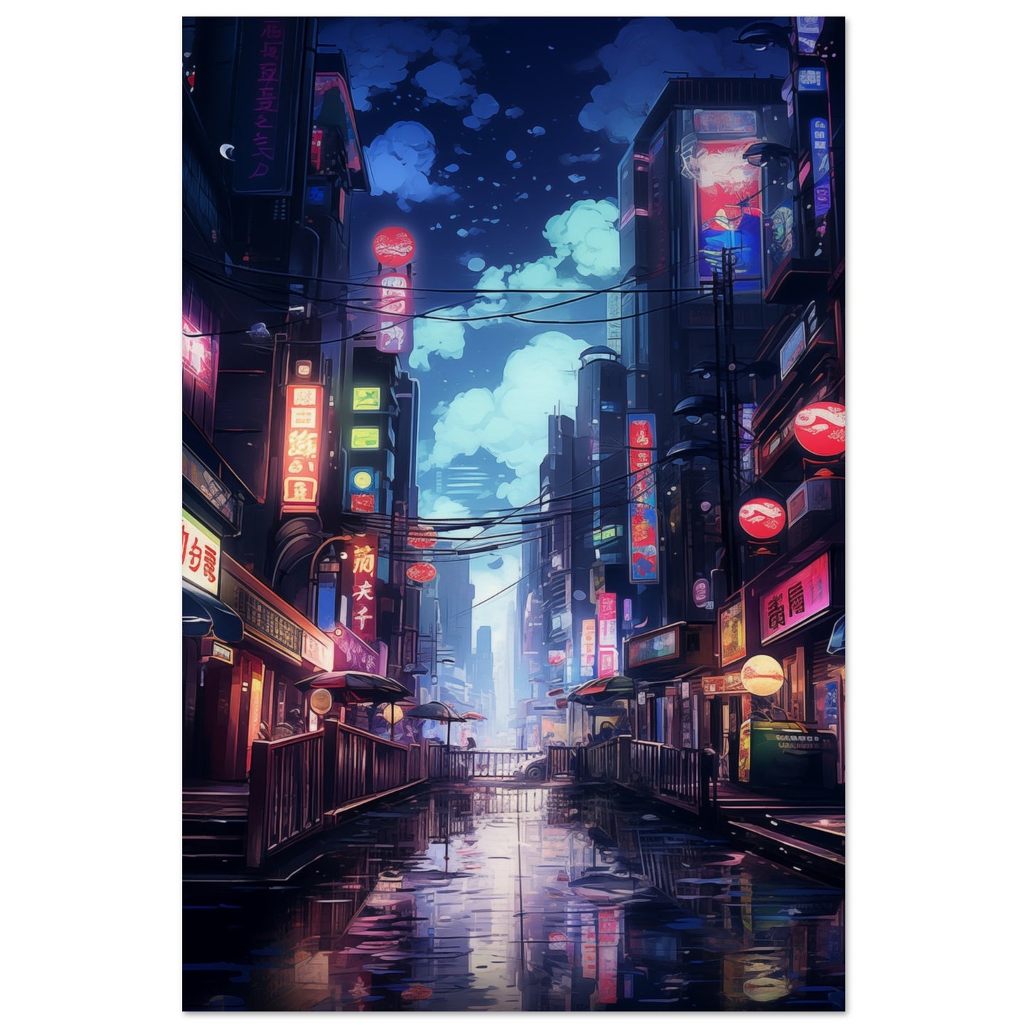 Neon City Poster