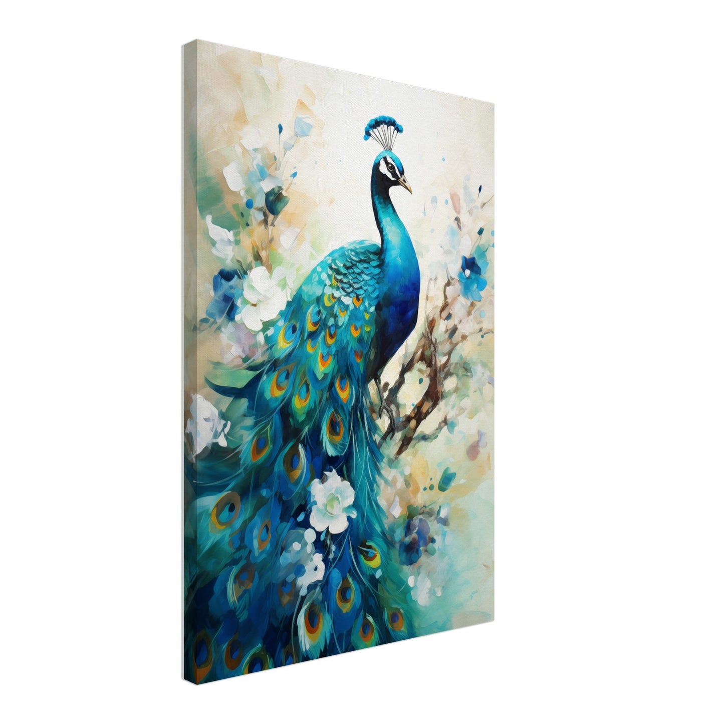 Peacock Dreams Canvas