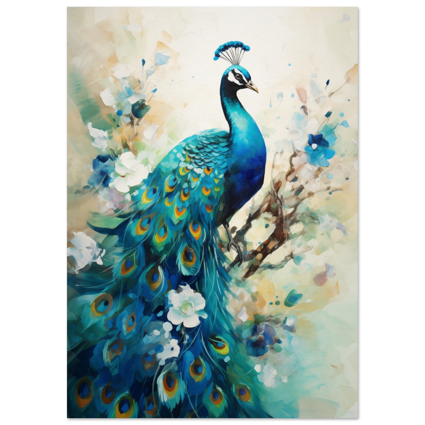 Peacock Dreams Poster