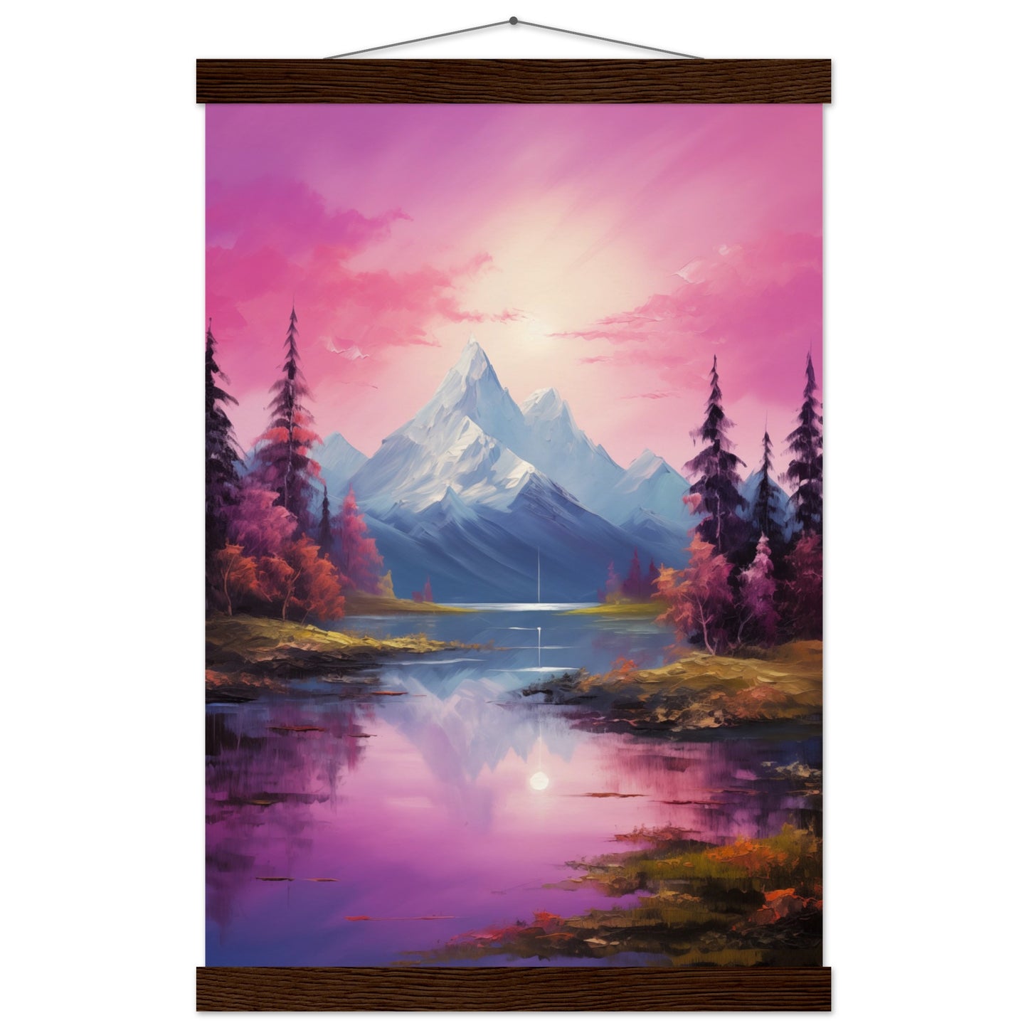 Fantasy Landscape Poster with Hanger