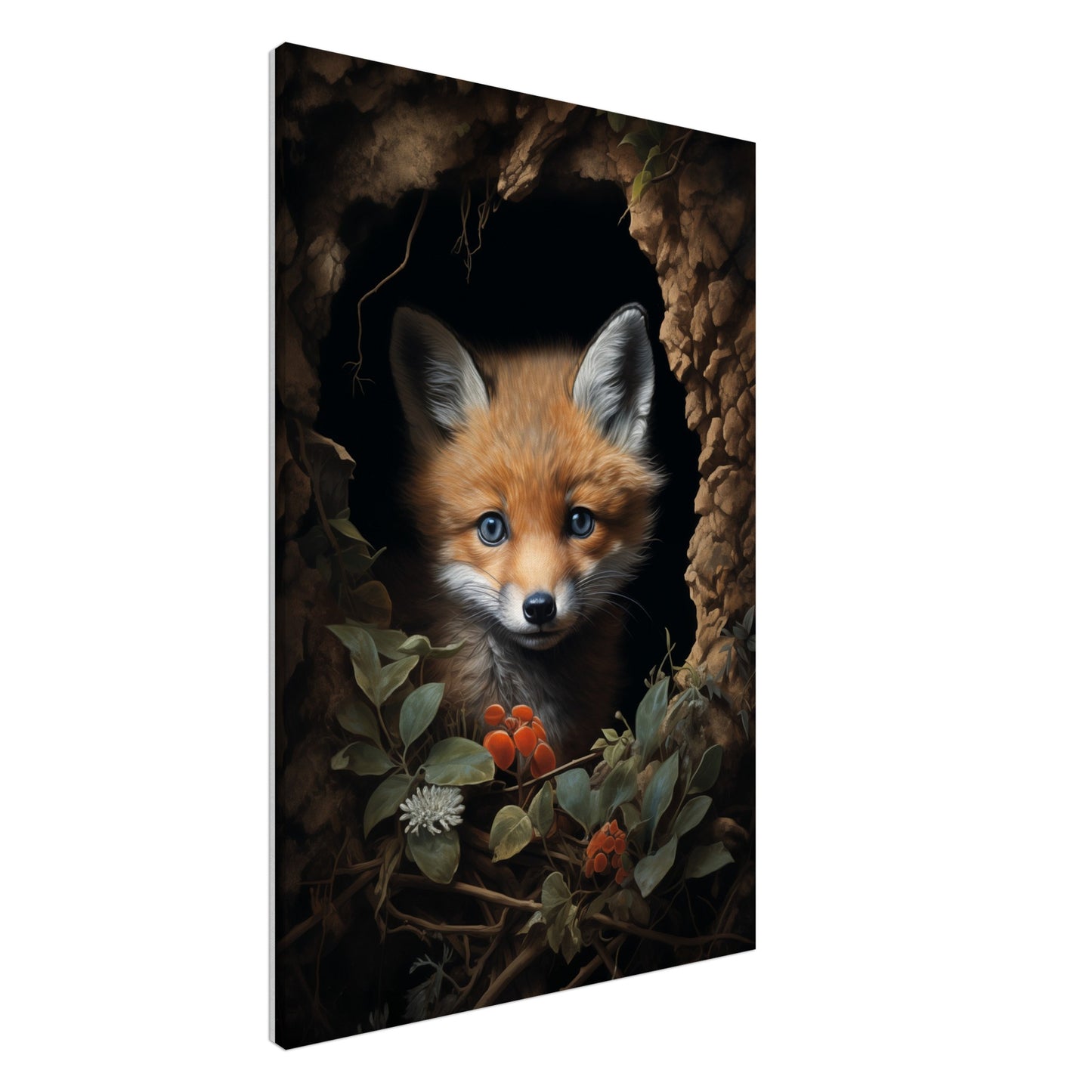 Fuzzy Fox Canvas