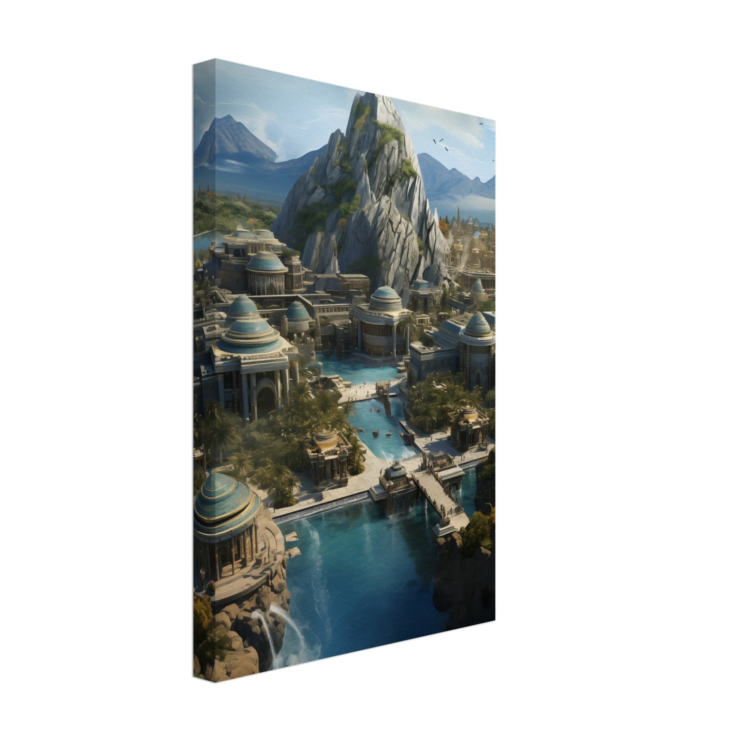 Golden Age Atlantea Canvas