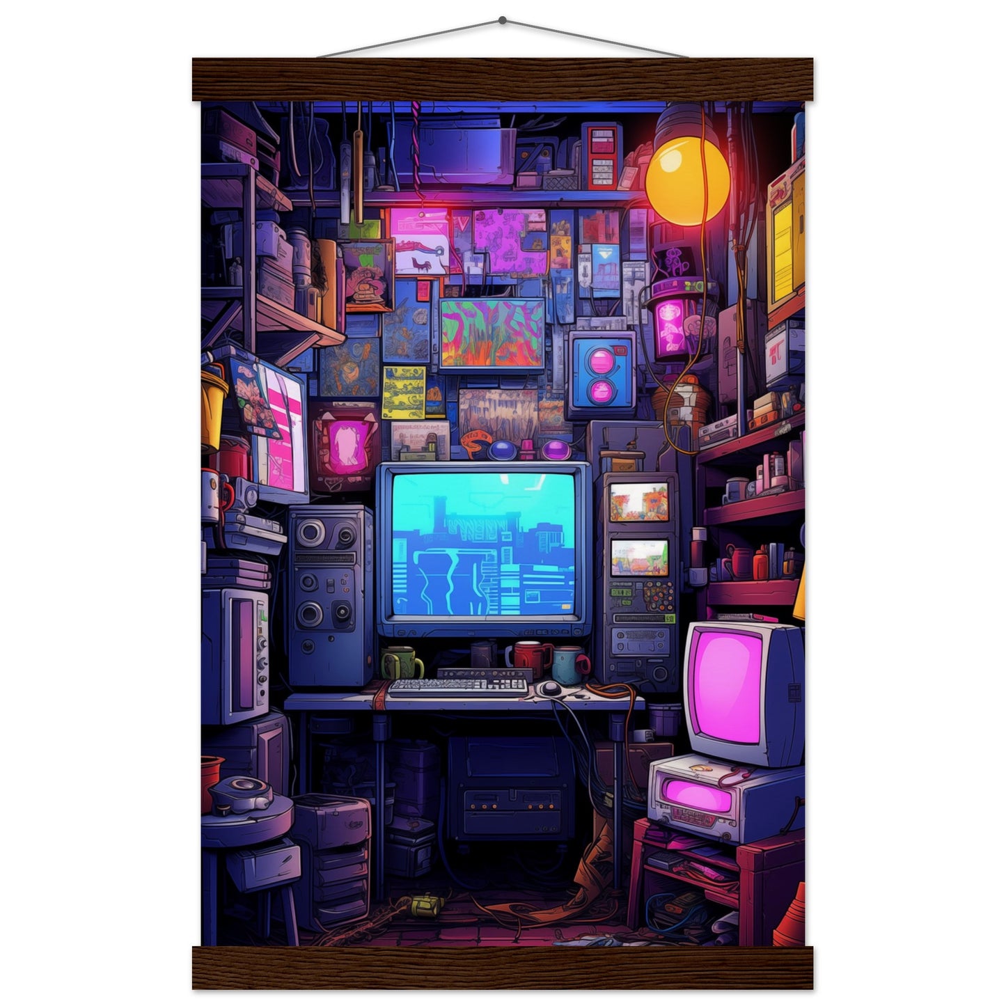 Pixel Lair Poster with Hanger