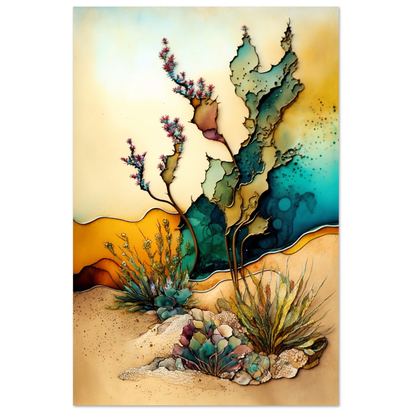 Desert Dream Treats Aluminum Print