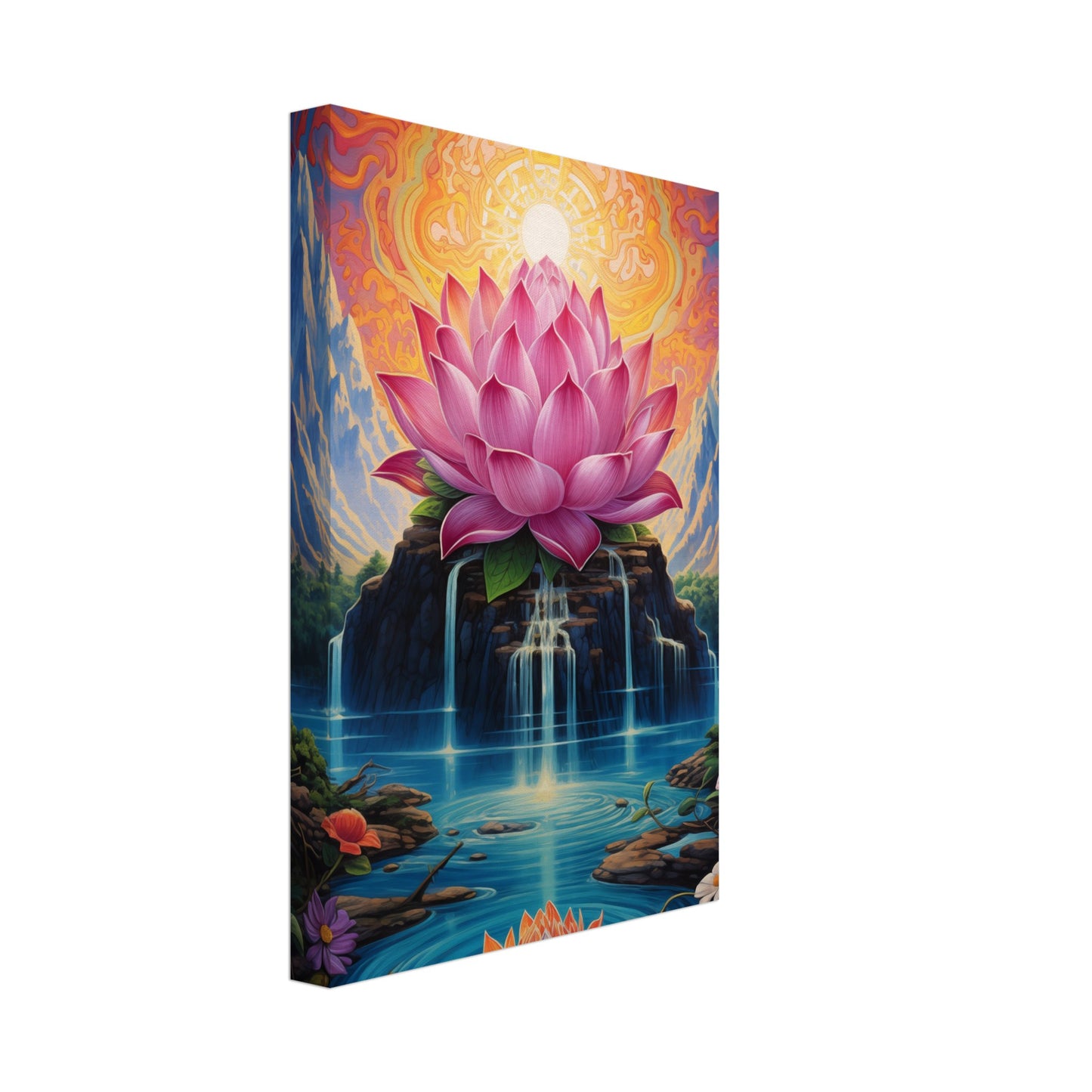 Lotus Blossom Canvas