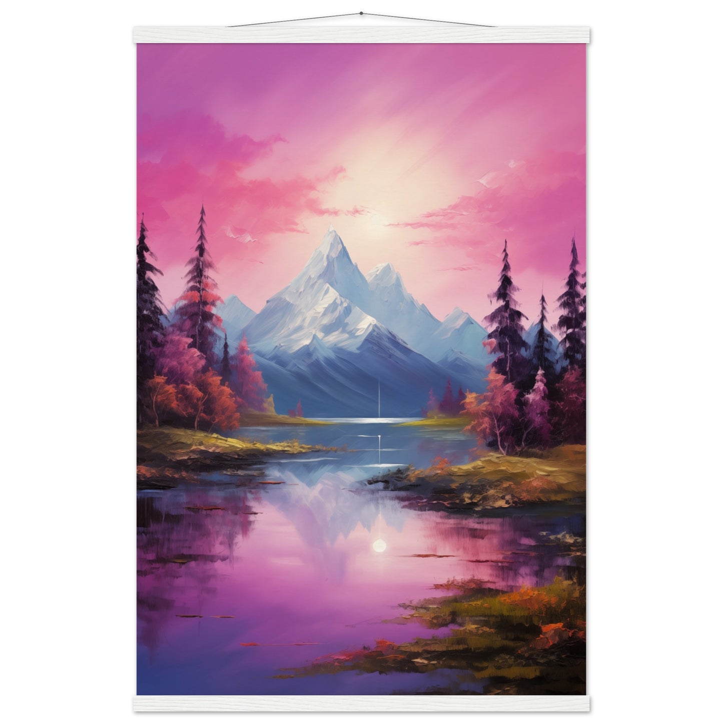 Fantasy Landscape Poster with Hanger