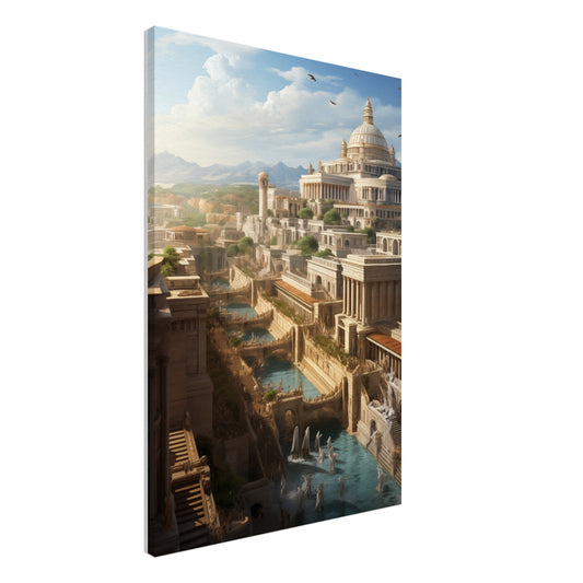 Ancient Roman City Canvas