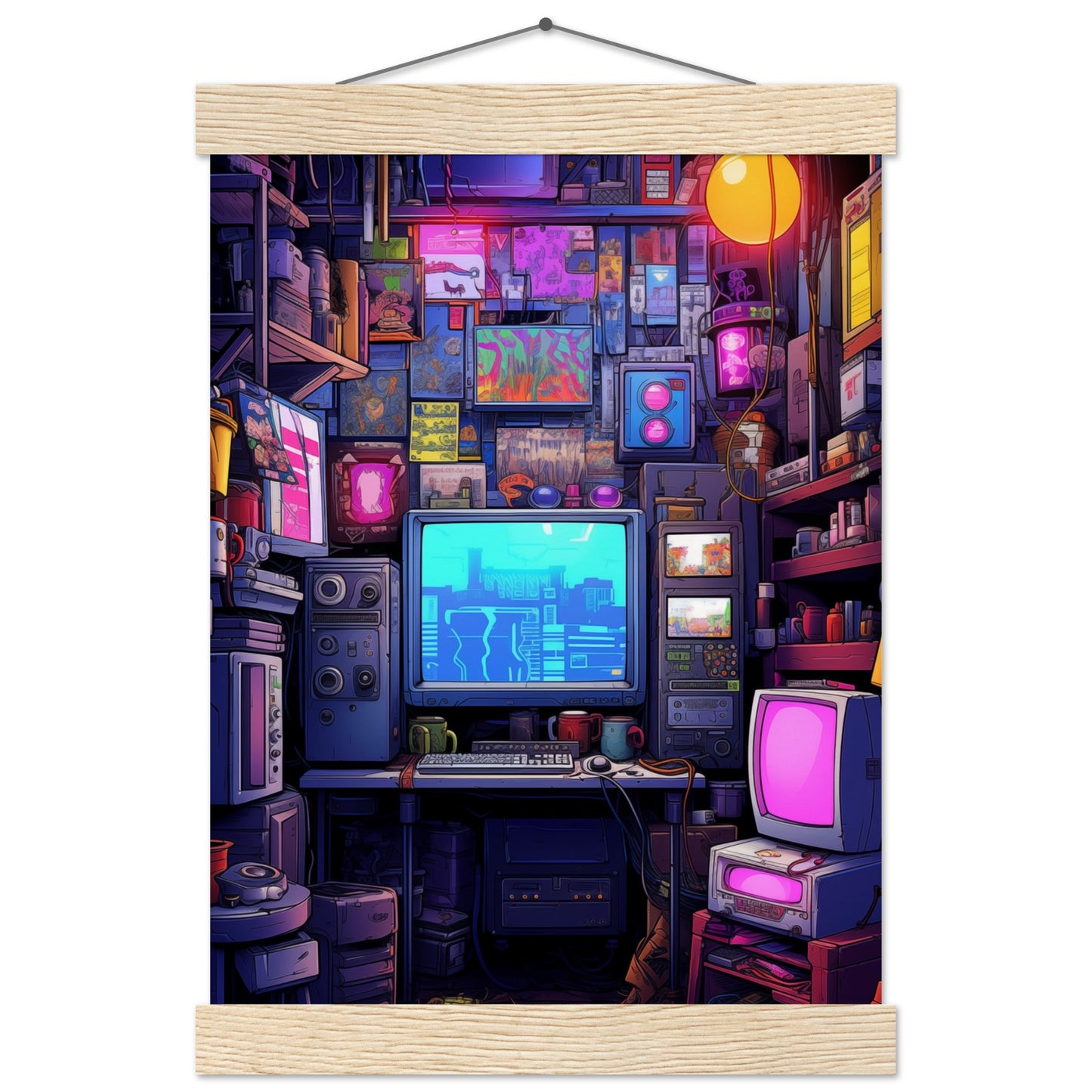 Pixel Lair Poster with Hanger