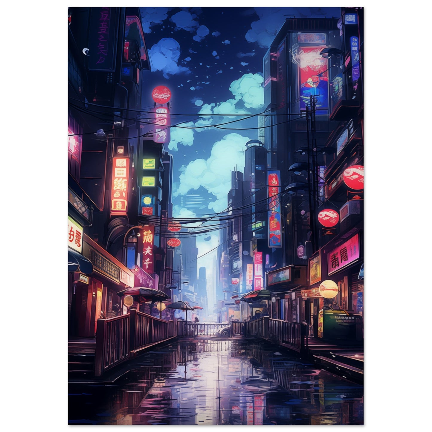 Neon City Poster