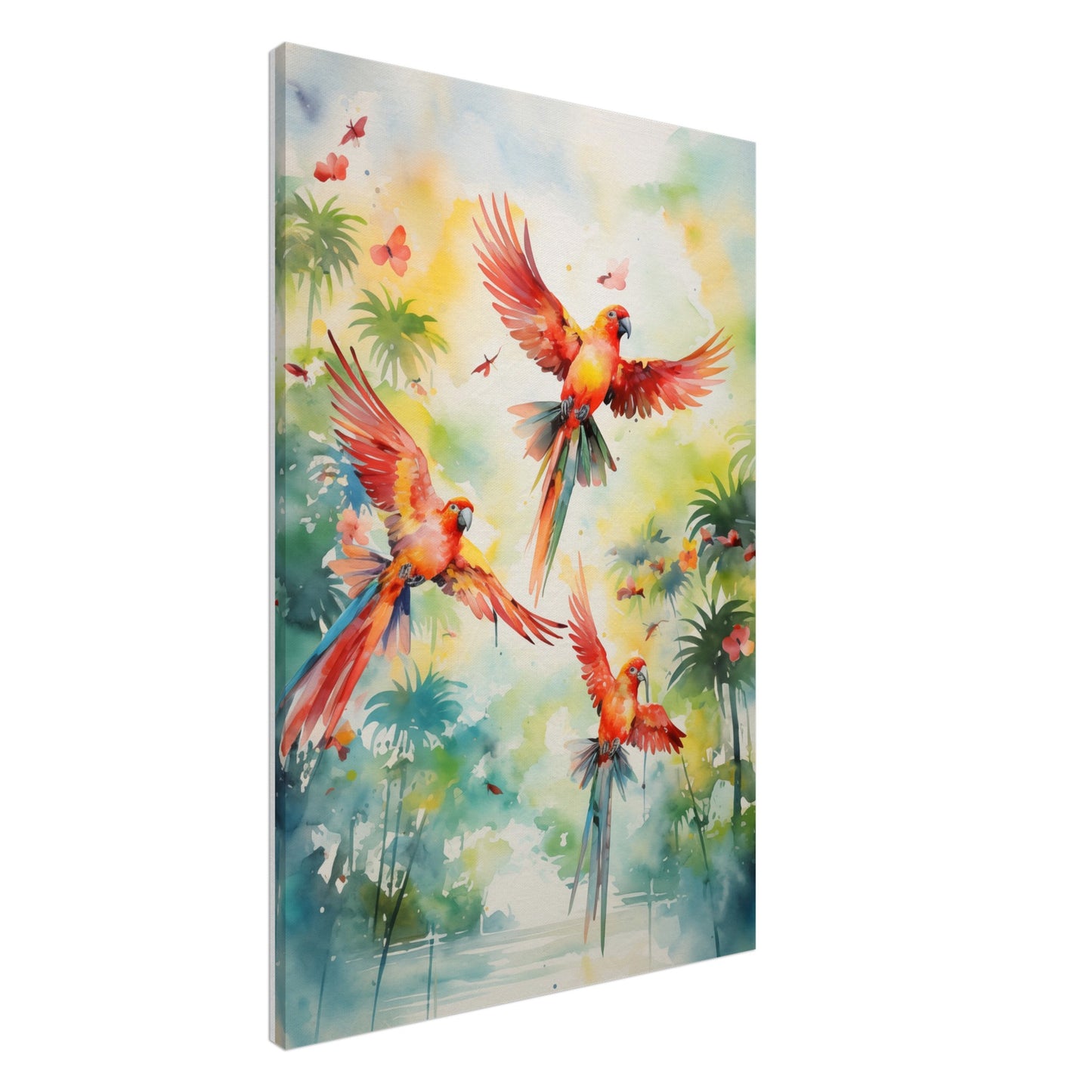 Feathered Palette Canvas