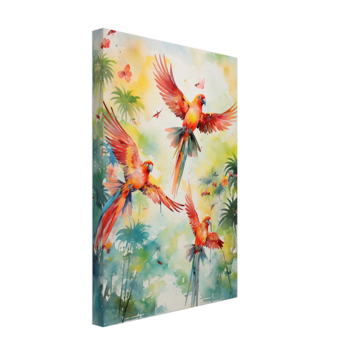 Feathered Palette Canvas