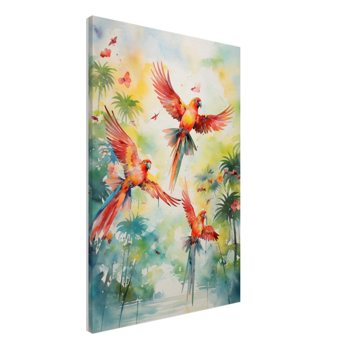 Feathered Palette Canvas