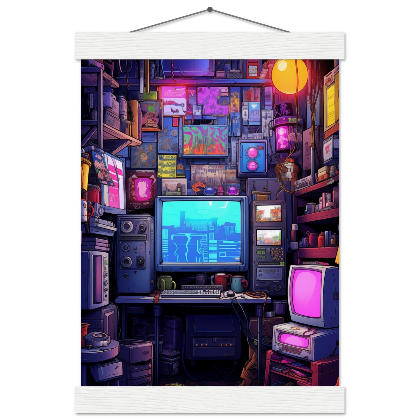 Pixel Lair Poster with Hanger