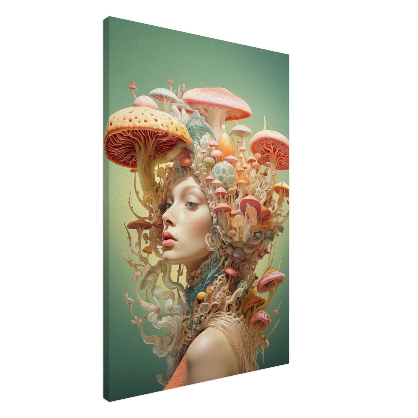 Mushroom Queen Canvas