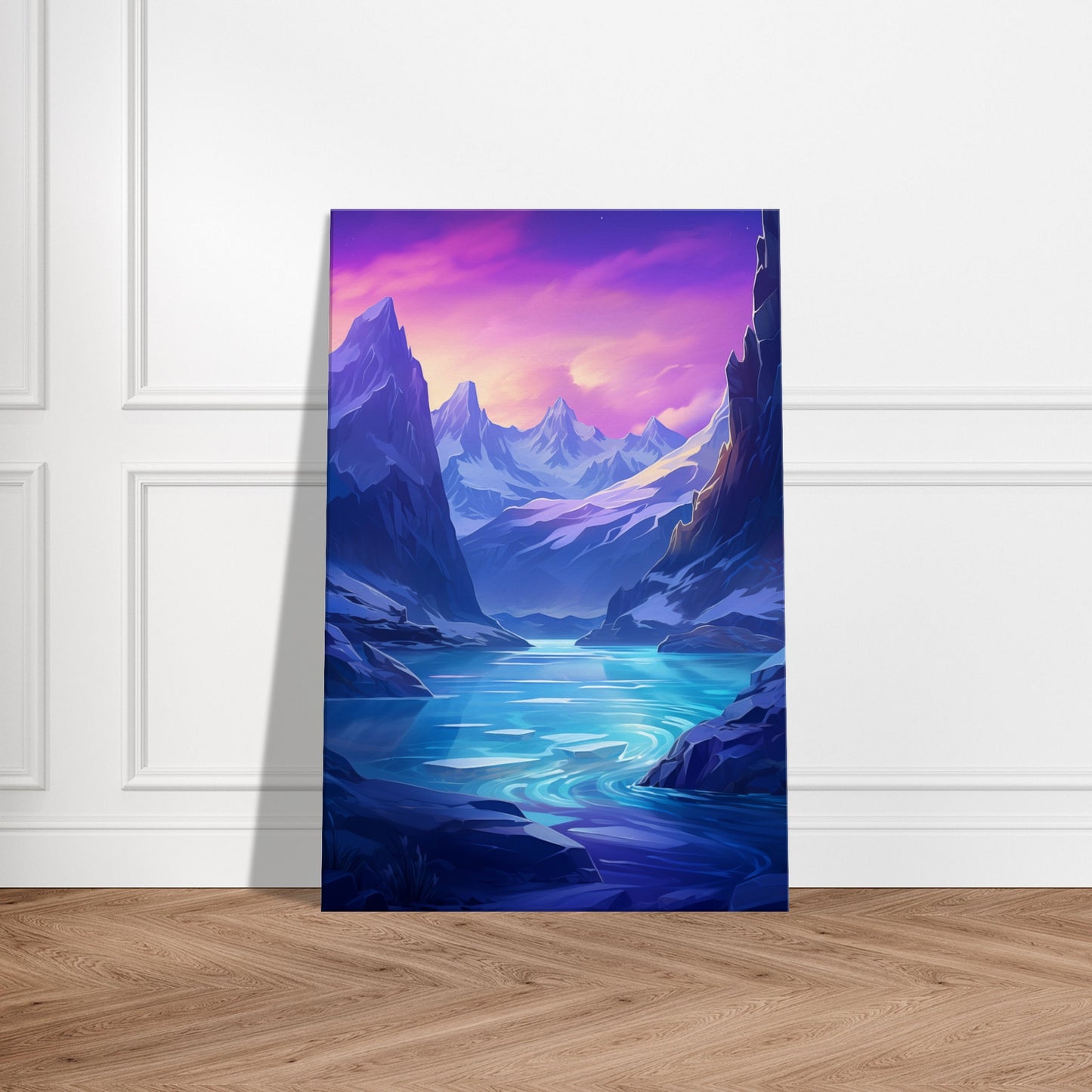 Tranquil Ice Canvas