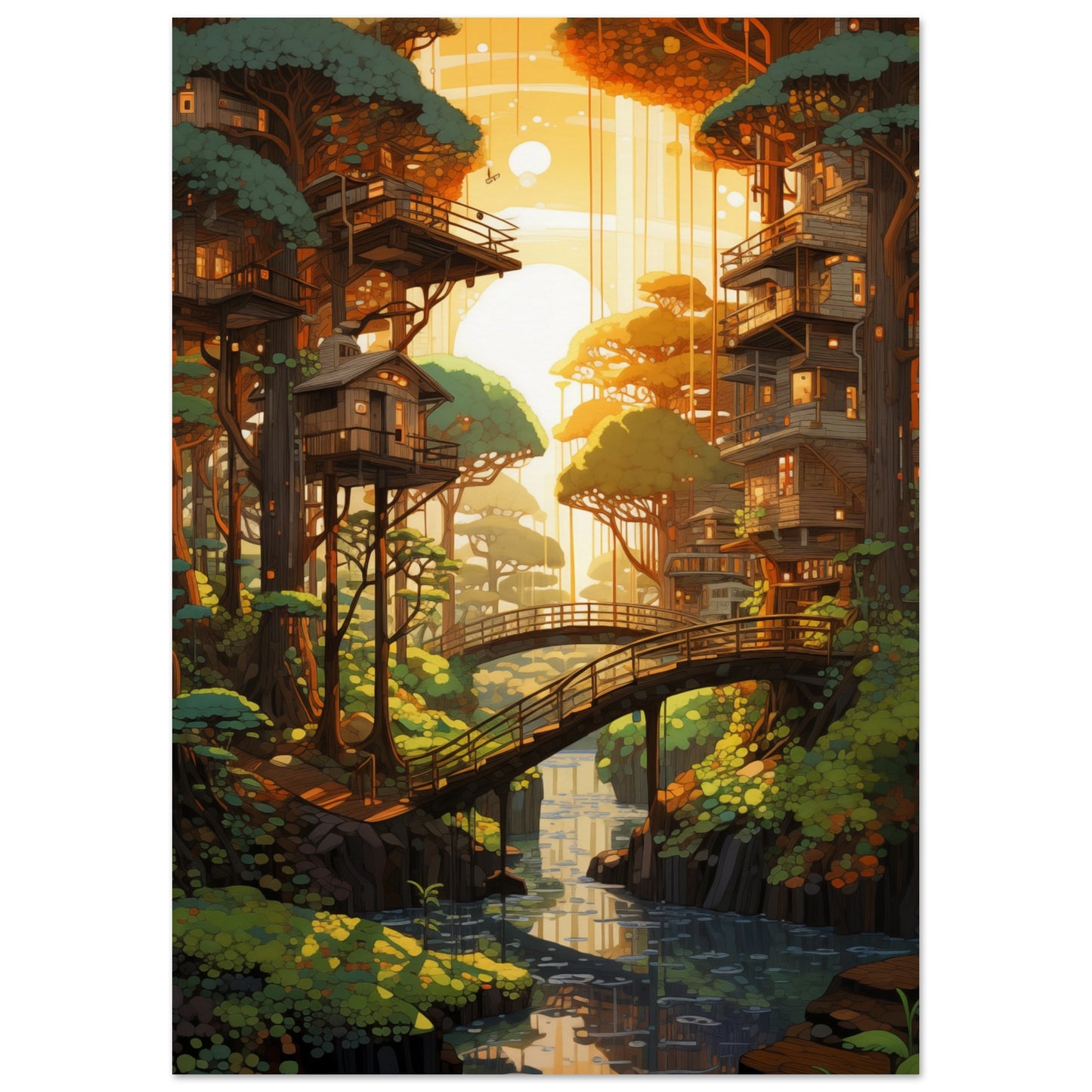 Woodland Whispers Poster