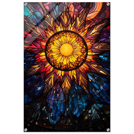 Sun Burst Acrylic Print