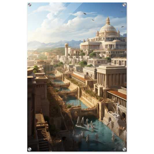 Ancient Roman City Acrylic Print