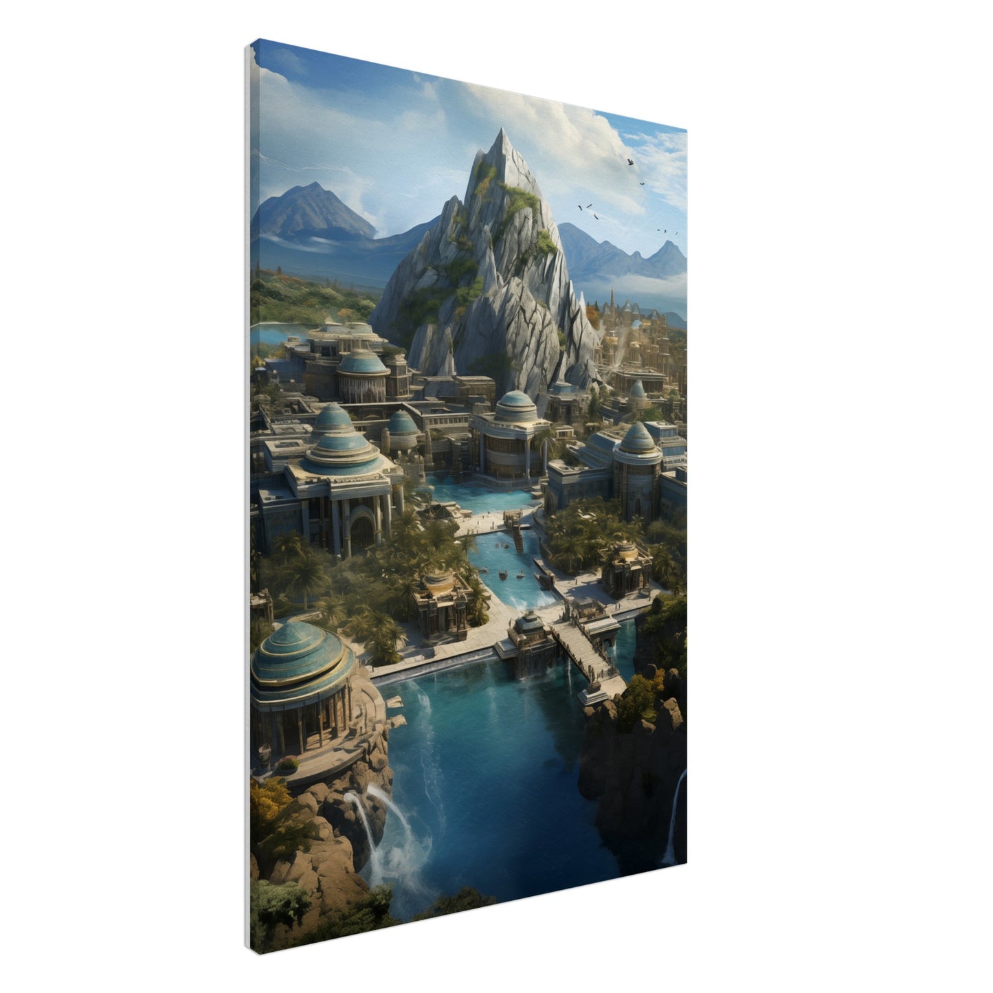 Golden Age Atlantea Canvas