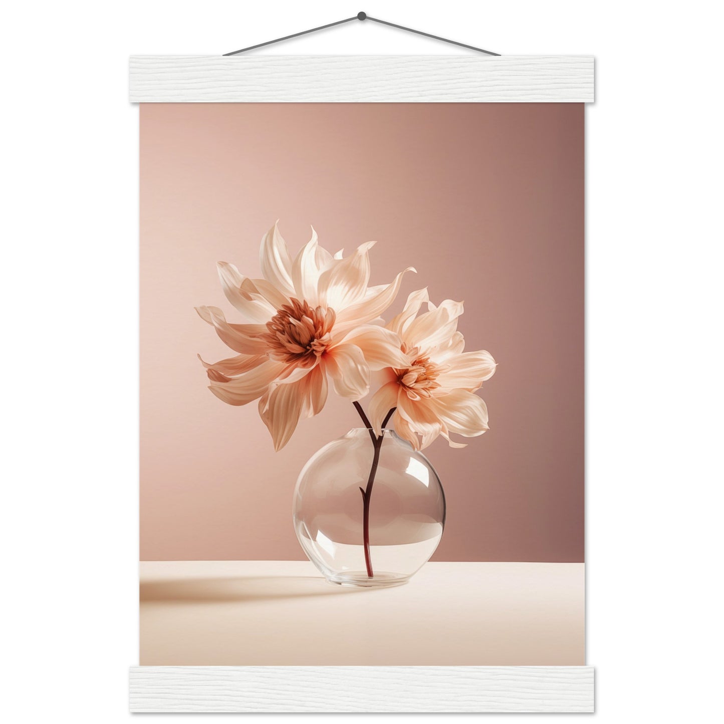 Blossoming Flower Poster with Hanger