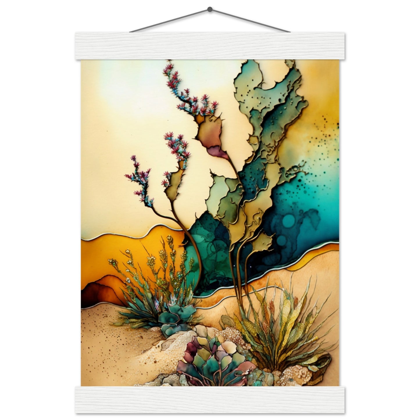 Desert Dream Treats Poster with Hanger