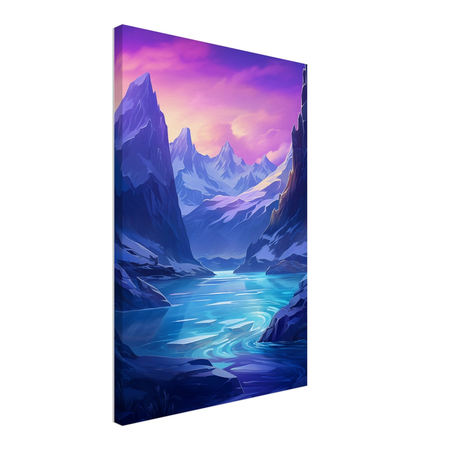 Tranquil Ice Canvas