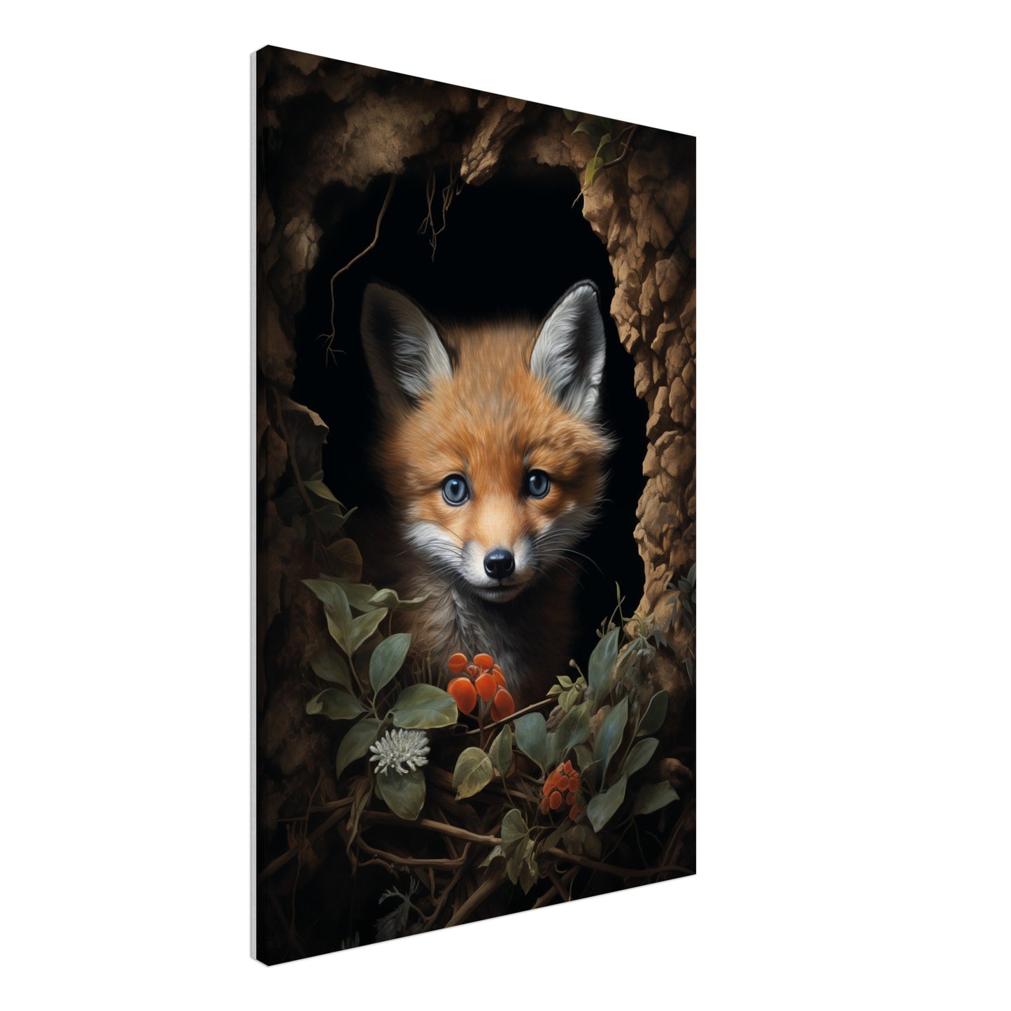 Fuzzy Fox Canvas