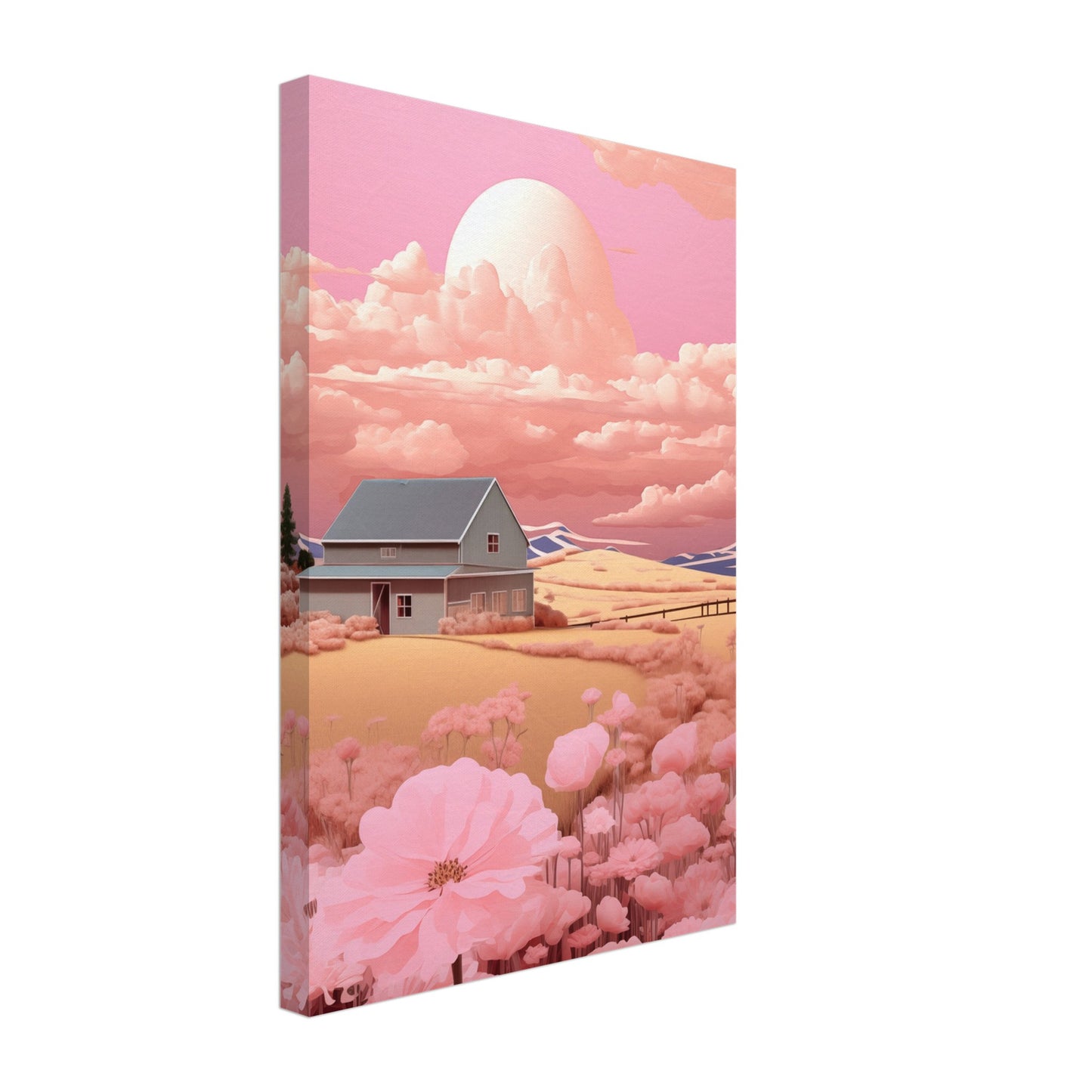 Bubblegum Farm Canvas