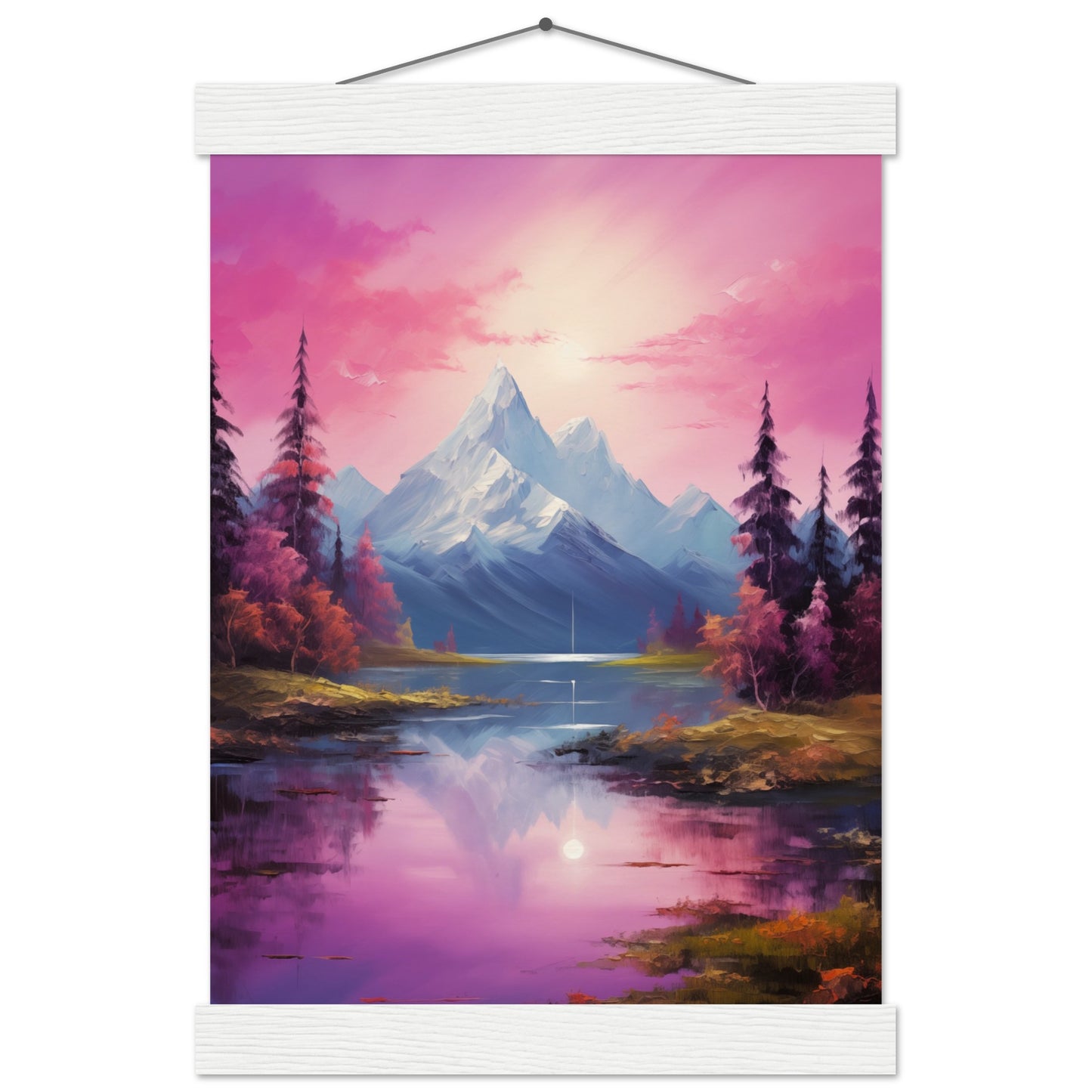 Fantasy Landscape Poster with Hanger