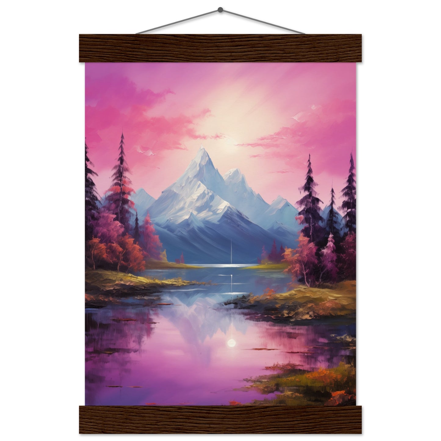 Fantasy Landscape Poster with Hanger