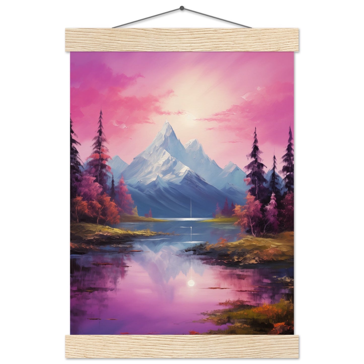 Fantasy Landscape Poster with Hanger