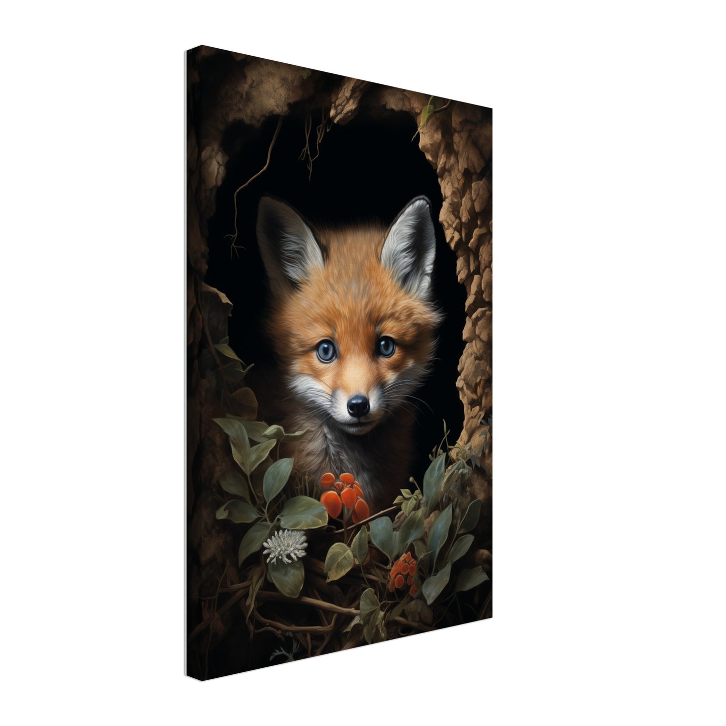 Fuzzy Fox Canvas