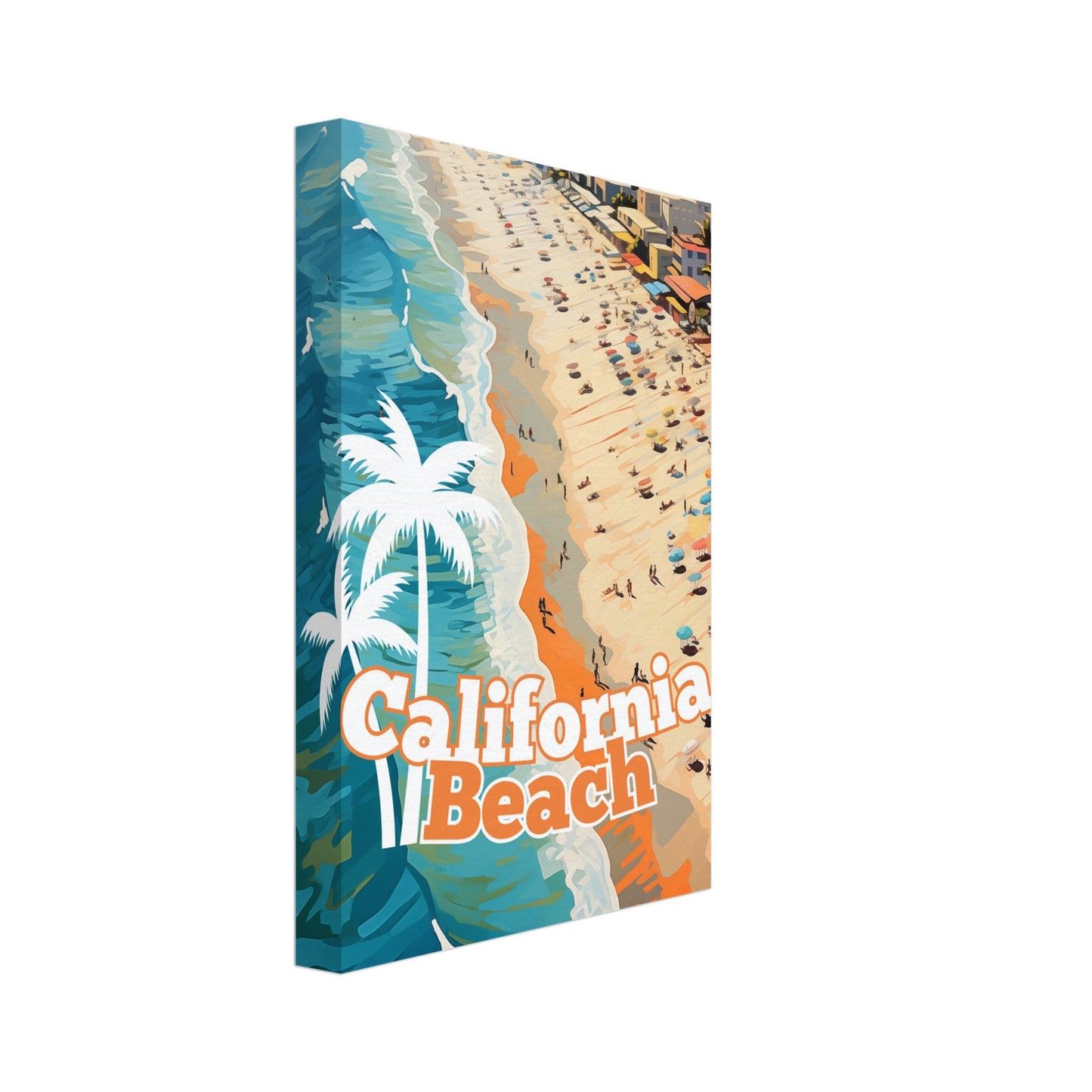 California Beach Canvas